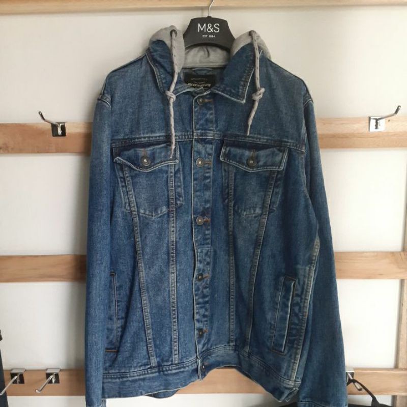 Hooligan Levis Áo Khoác Hải Quân Hoodie