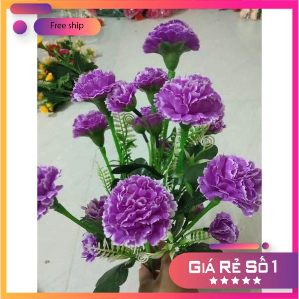 Cụm hoa phăng_hoa giả trang trí
