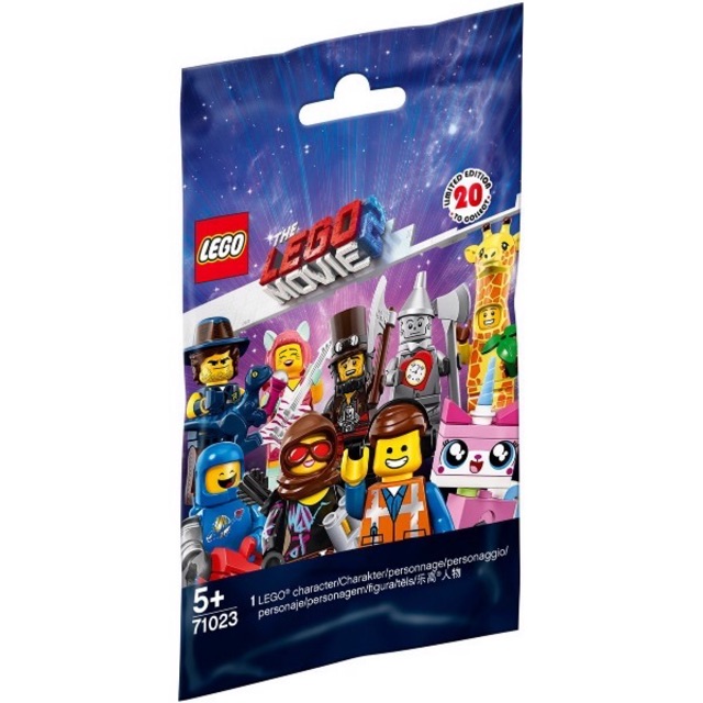 Nhân vật Lego 71023 - Lego Minifigures The movie, Series 2