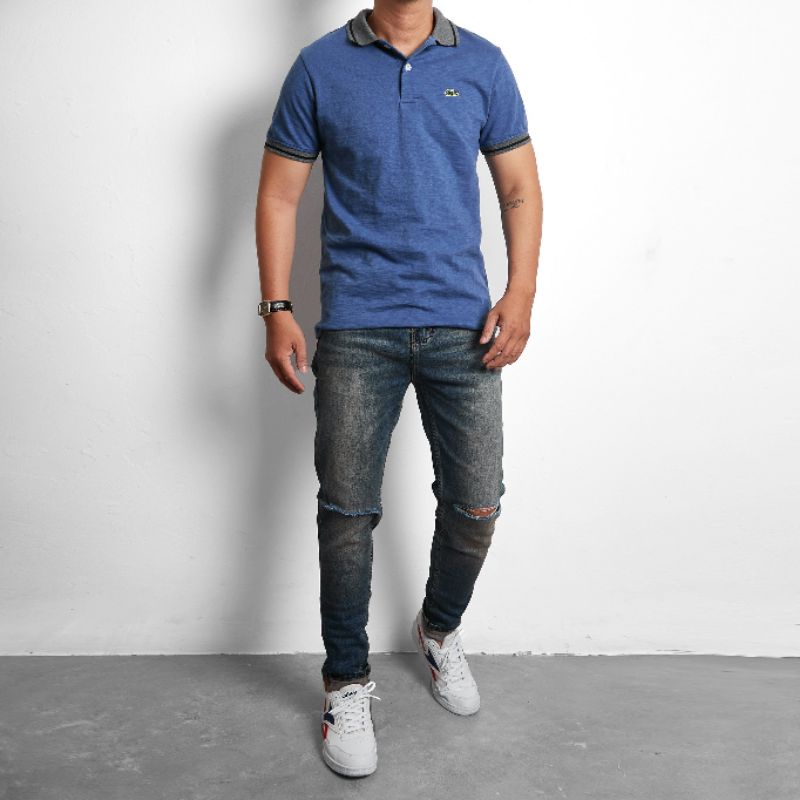 Áo thun cổ trụ polo trơn 9 màu nổi bật thun cotton