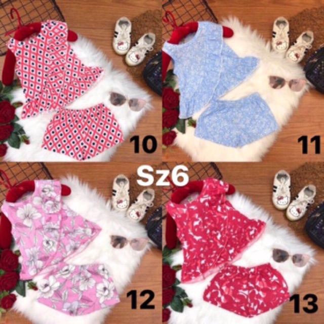 [size 6: 15kg-17kg] Bộ bé gái kiểu Hoa Hậu