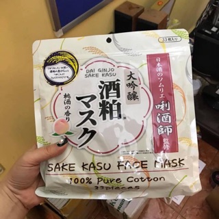 Mặt nạ SAKE SAKU FACE MASK NHẬT BẢN 33 miếng