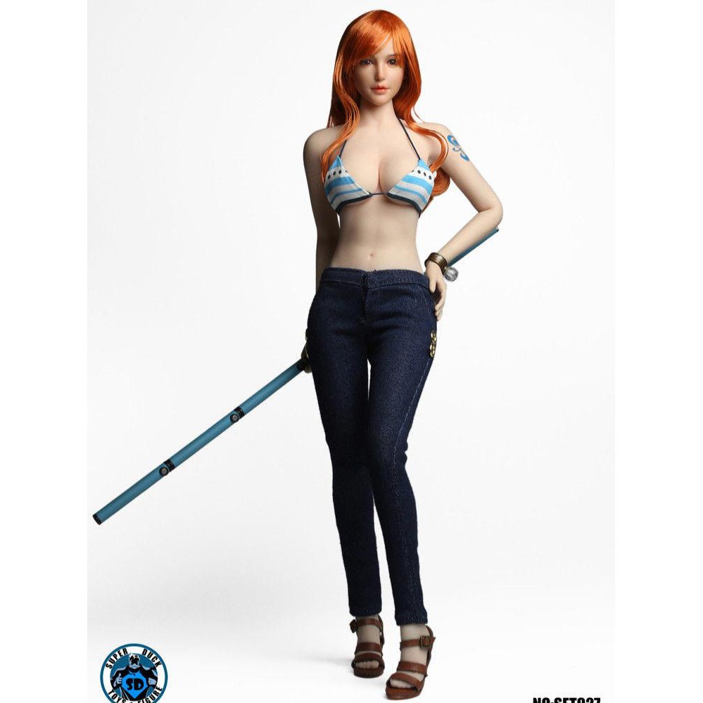 SUPER DUCK SET027 Nami (One Piece) FullSet + Body Phicen