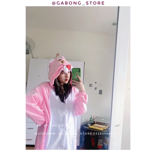 🎀 ẢNH THẬT 🎀 set bộ đồ thú Báo hồng cute | chất lông mềm mịn không xù | BigBuy360 - bigbuy360.vn