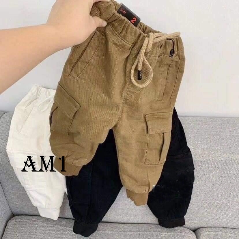 (10-22kg) Quần kaki túi hộp cho bé Quần dài bé trai TB102