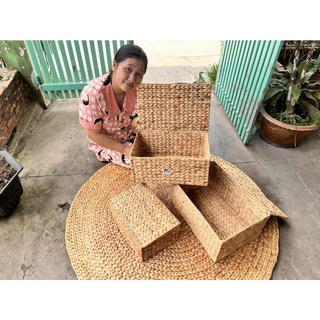 KHAY LỤC BÌNH CÓ NẮP LÓT VẢI HÀNG LOẠI 1