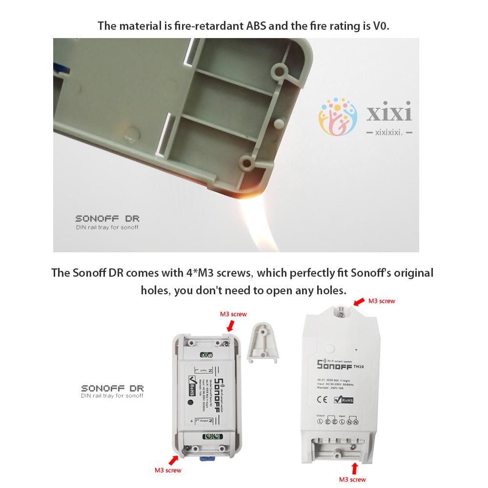 Bộ Công Tắc Điều Khiển Từ Xa Thông Minh Kết Nối Wifi Cho Tv Thông Minh Sonoff Rf Pow Th10 Th16