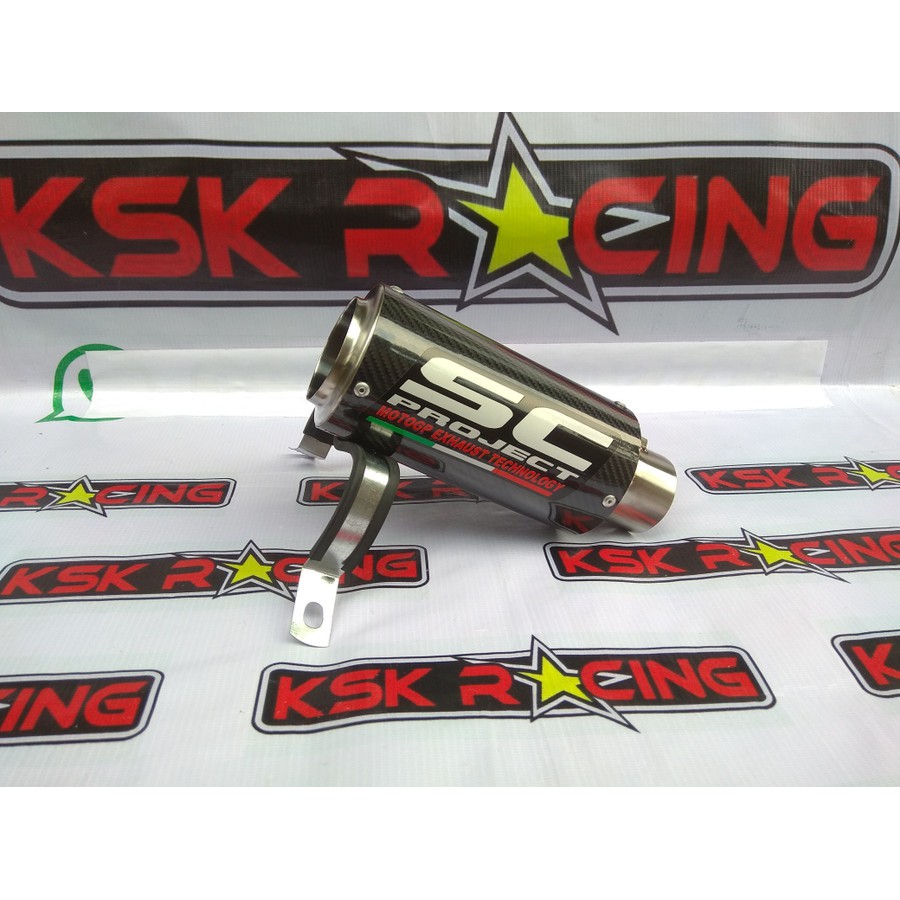 Ống Pô Xả Khí Bằng Thép Không Gỉ Cho Xe Kawasaki R25 Ninja 250 Fi / Karbu