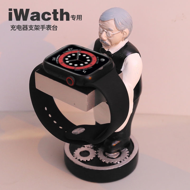 Đế Sạc Không Dây Hình Phi Hành Gia Cho Đồng Hồ Thông Minh Apple Watch 4 5 6 7 8 ultra