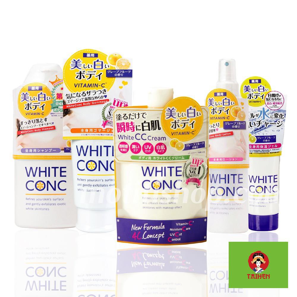 Kem Dưỡng Ẩm Trắng Da White Conc Watery Cream 90g