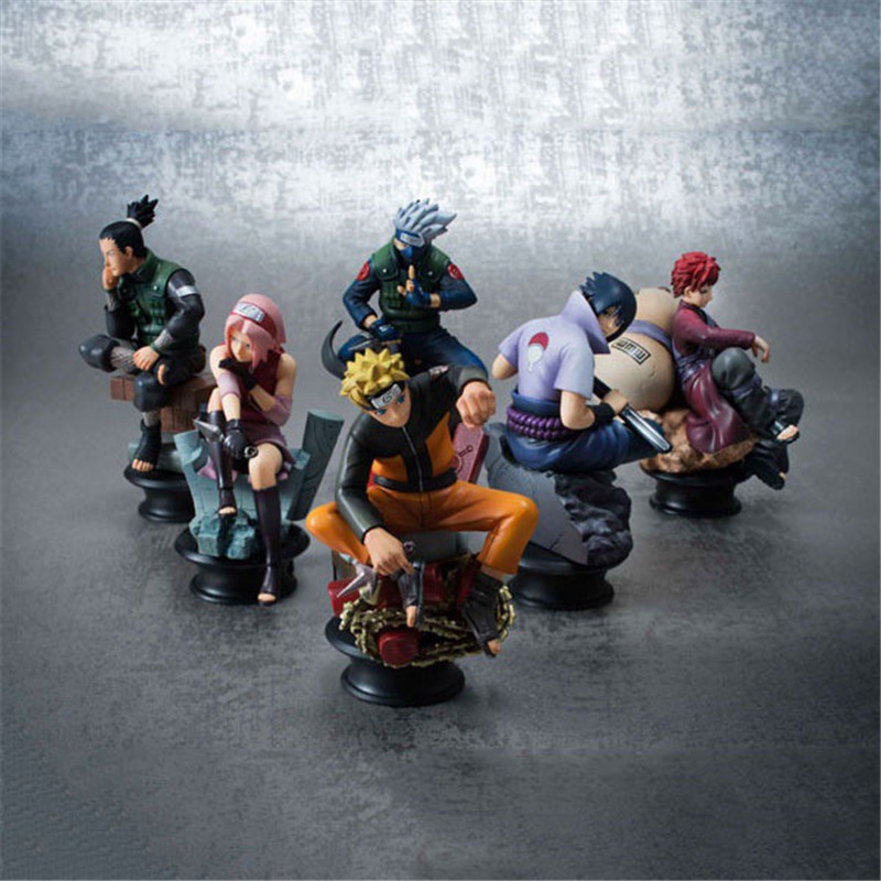 Mô hình nhân vật trong phim Anime Naruto Uzumaki Hinata Madara kích thước 9 cm