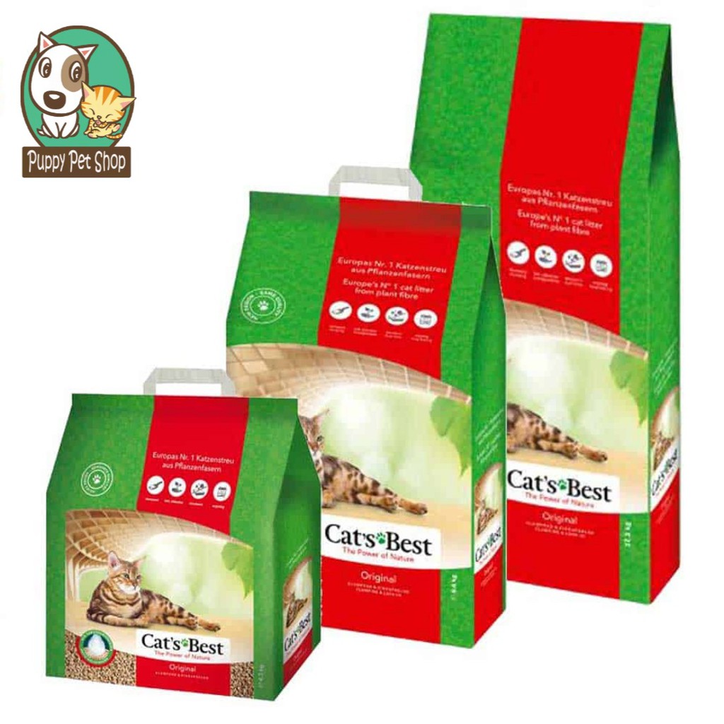 CAT'S BEST ORIGINAL - Cát Gỗ Vệ Sinh Hữu Cơ 5L và 10L