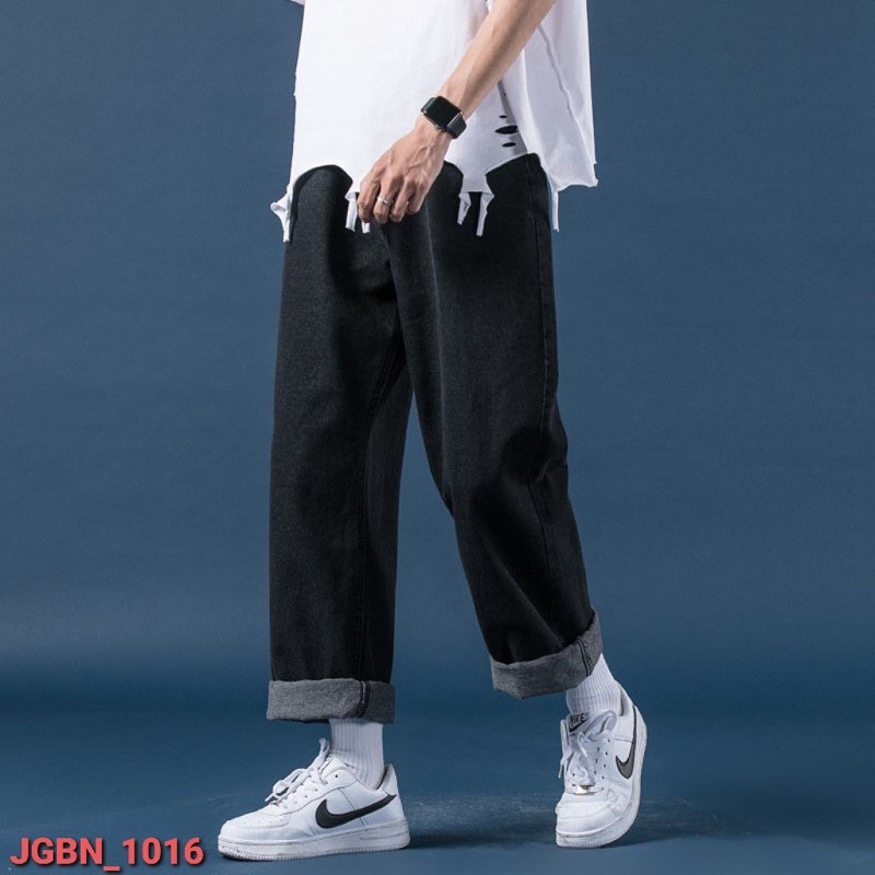Quần jean Baggy ống suông, rộng nam, nữ phong cách hàn quốc , unisex  hàng cao cấp