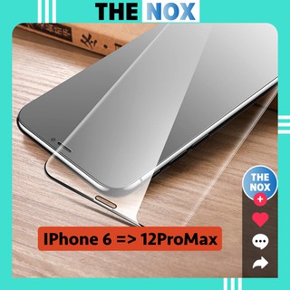 Kính Cường Lực IPhone Bóng Full Hai Đầu Đủ Dòng Từ IP6 Đến 12ProMax [The Nox]