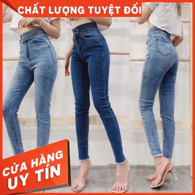 [Mã WASTMAY giảm 15% tối đa 30K đơn 150K] [hình thật] QUẦN JEANS LƯNG SIÊU CAO 2 nút- hình thật chính chủ | BigBuy360 - bigbuy360.vn
