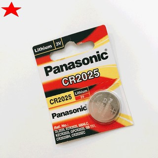 Vỉ 5 Viên Pin Panasonic CR2025