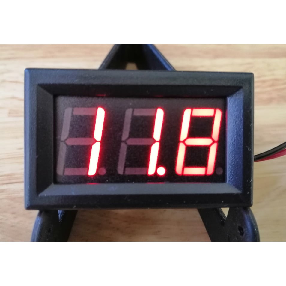 Đồng hồ đo vôn (Vol) bình xe máy