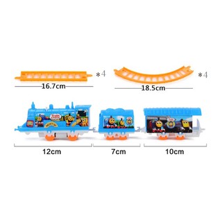 Đoàn Xe Lửa Thomas Chạy Pin - Đồ Chơi Xe Lửa Lắp Ráp Đường Ray Cho Bé (Không Kèm Pin) 02012