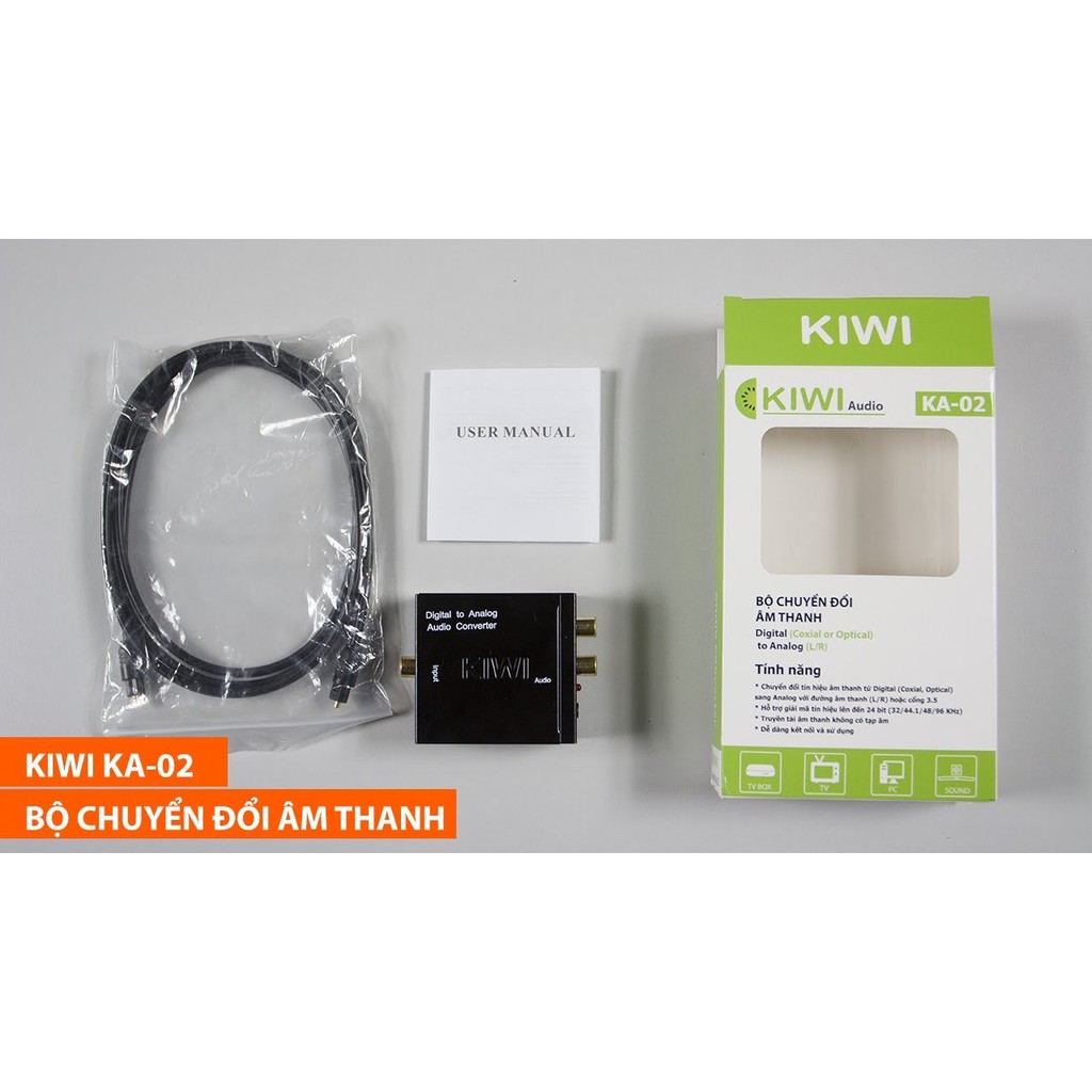 BỘ CHUYỂN ĐỔI TÍN HIỆU DIGITAL SANG ANALOG KIWI KA-02