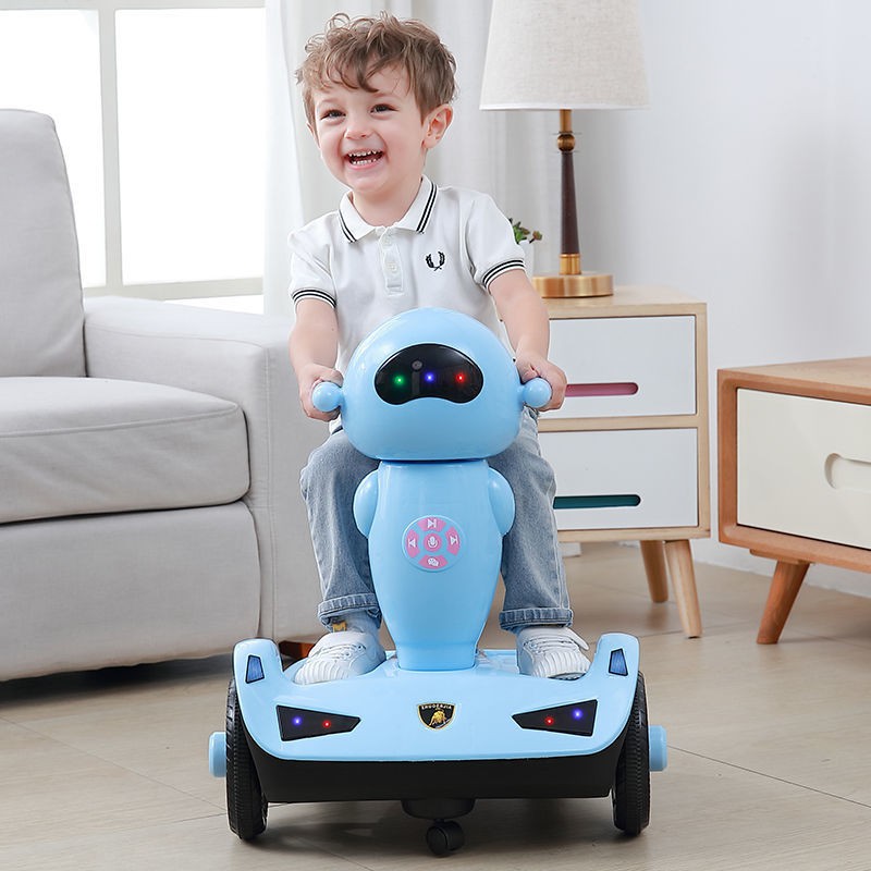Bán trước﹍❃Xe cân bằng điện trẻ em dành cho từ 2-7 tuổi , đồ chơi ô tô bốn bánh, có thể cưỡi trên điều khiển xa c
