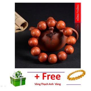Vòng gỗ Huyết Rồng Tây Tạng- Phong thuỷ may mắn, trừ tà sức khoẻ