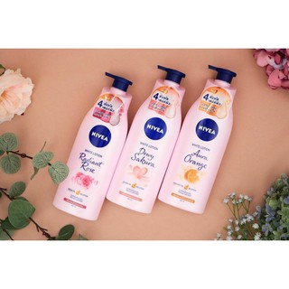 SỮA DƯỠNG THỂ TRẮNG DA NIVEA DEWY SAKURA VÀ RADIANT & SMOOTH