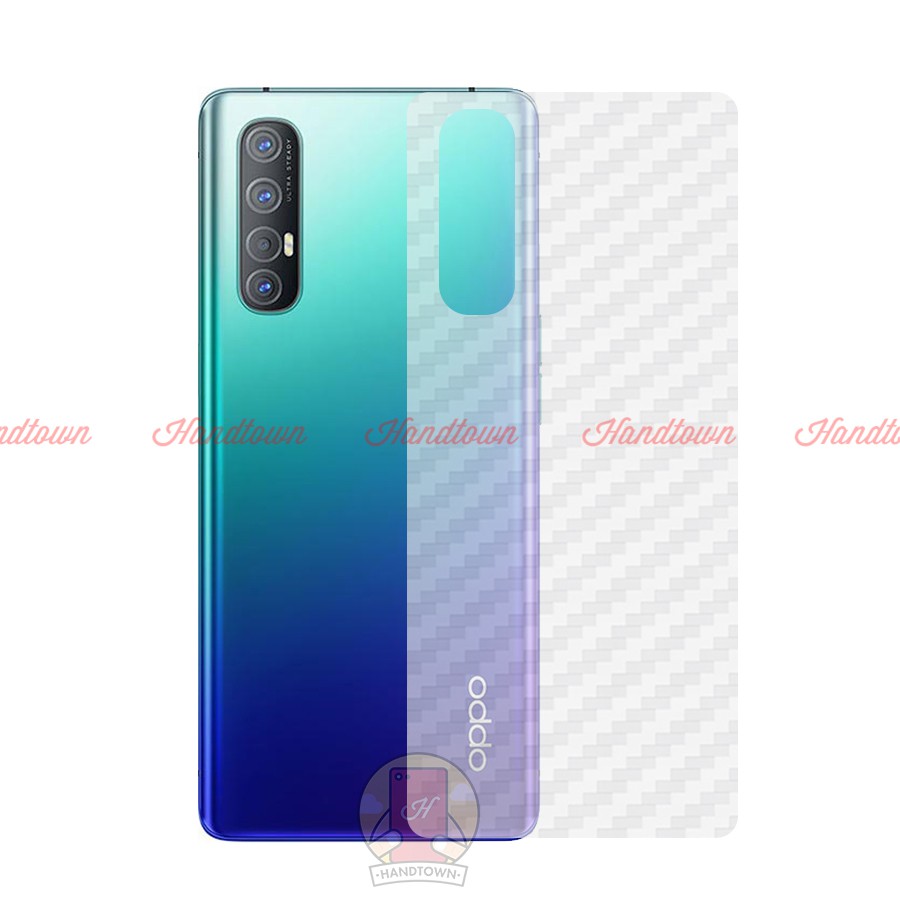 Miếng dán lưng cacbon Reno3 / Reno 3 Pro 5G