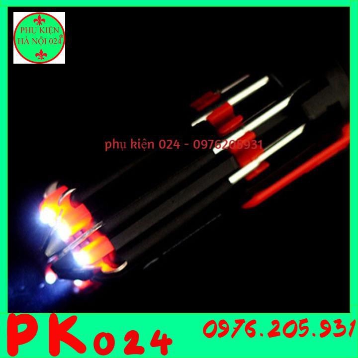 Bộ Tô Vít Đa Năng 8 Trong 1 Kèm Đèn Chiếu Sáng