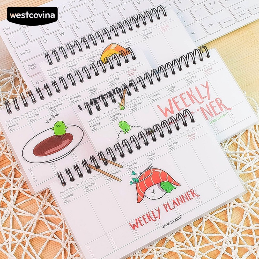 Sổ Tay Lên Kế Hoạch Hàng Tuần Tiện Dụng