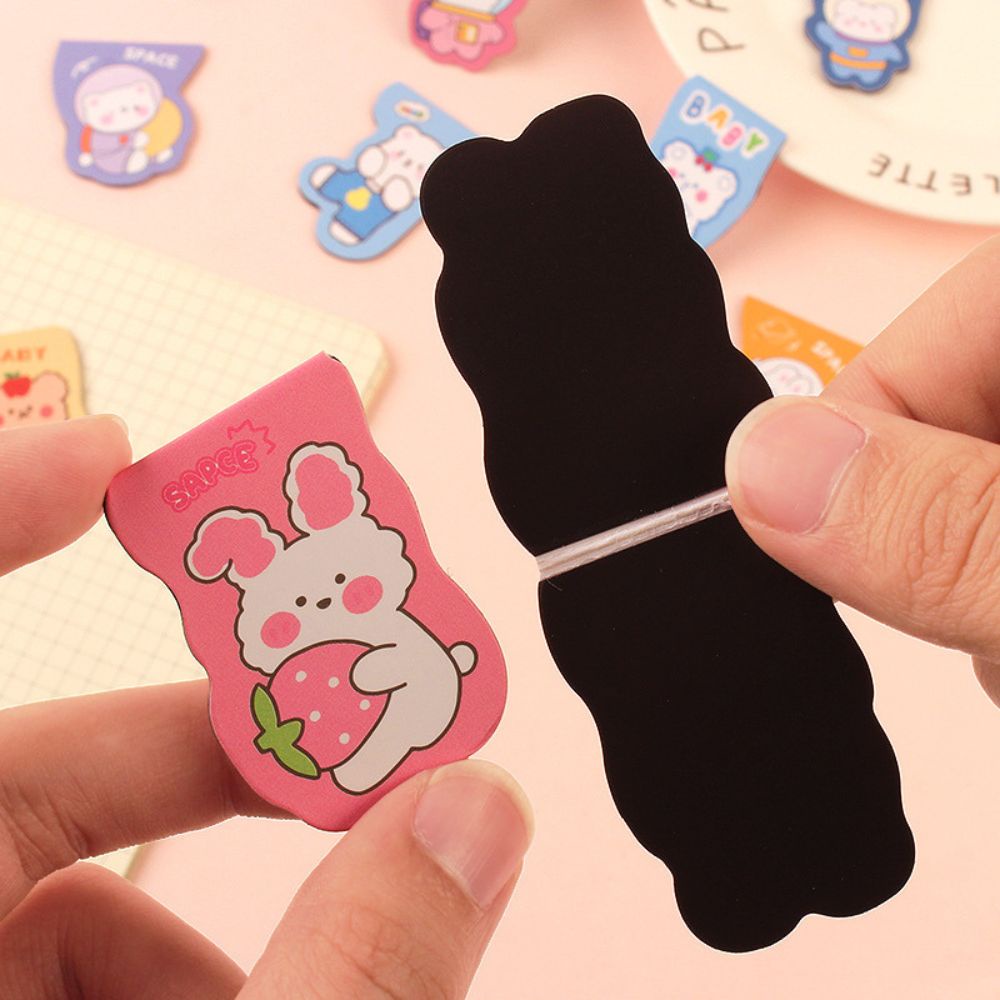 Bookmark mẫu Hoạt hình nam châm Pison, kẹp đánh dấu trang sách xinh xắn - VPP020 - 01 cái