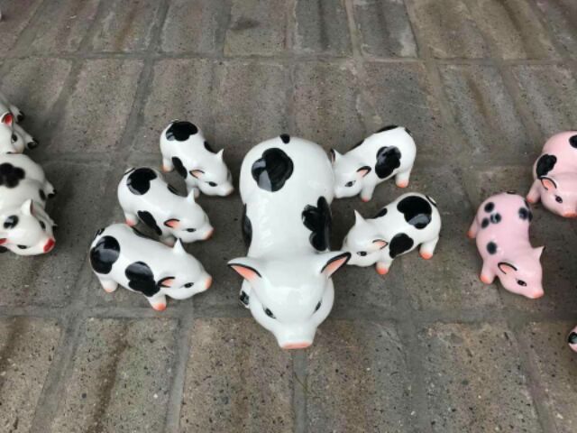 Lợn Đàn gốm Bát Tràng ( 3SP)