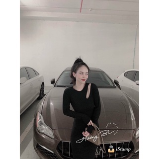 Đầm body khoét vai
