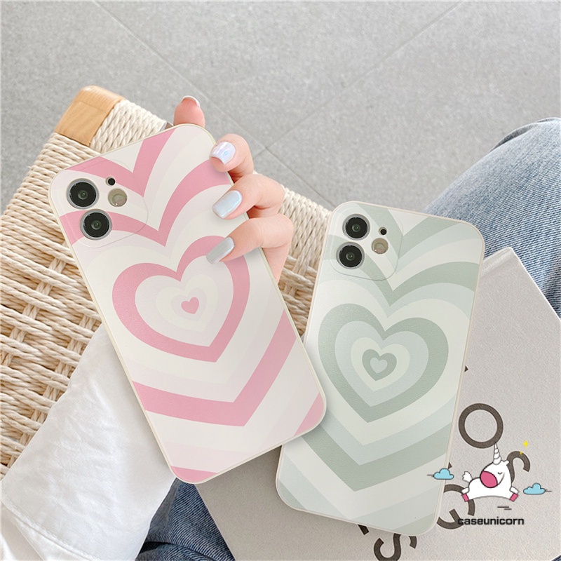 Ốp lưng IPhone trái tim cạnh vuông 6/6plus/6s/6splus/7/7plus/8/8plus/x/xr/xs/11/12/13/14/pro/max/plus/promax BVC928