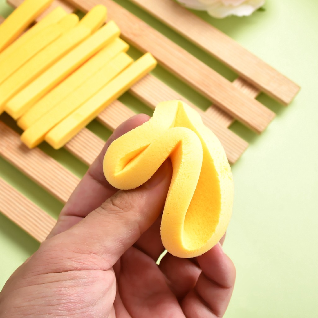 Bông nở rửa mặt Chivey Nhật Bản gói 12 miếng | BigBuy360 - bigbuy360.vn