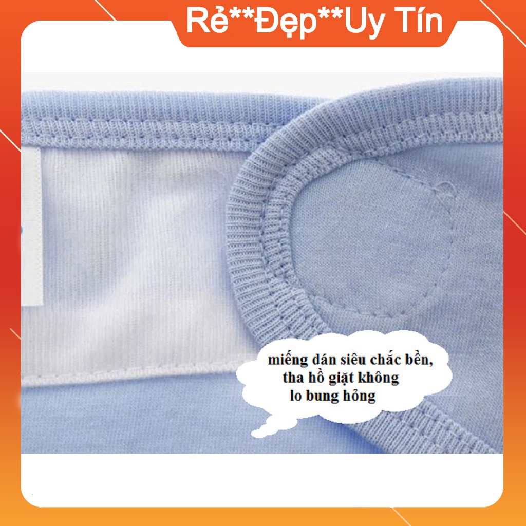 Quần dán bỉm cotton mềm cho bé sơ sinh nhãn hiệu BaByLeo vải cotton mềm thấm mồ hôi Doli Shop