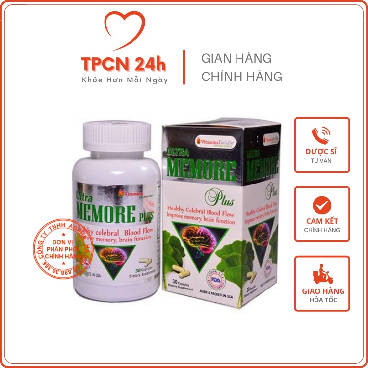 Bổ não Ultra Memore Plus