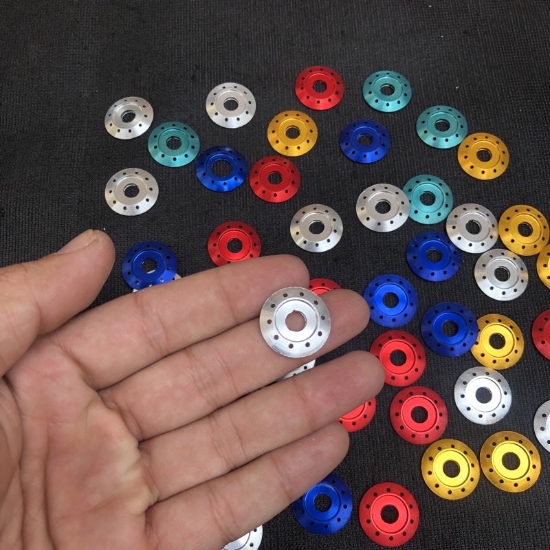 Lông Đền Nhôm Màu 6li