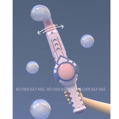Đồ chơi máy thổi bong bóng khói ma thuật- Đồ chơi đầy nhà