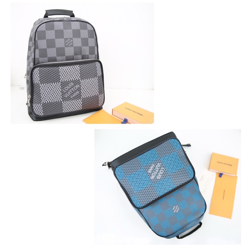 Balo nam Lv size 30x40 da loại 1