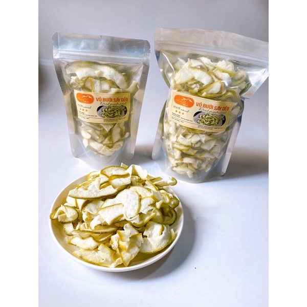 200G Vỏ bưởi sấy dẻo / vỏ bưởi sấy chanh dây - Đặc sản Đà Lạt