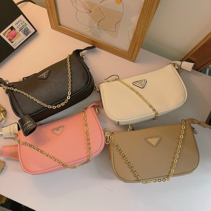Túi prada kẹp nách Full box siêu phẩm ( cảm ơn quý khách )