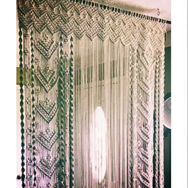 Rèm cửa / vách ngăn macrame