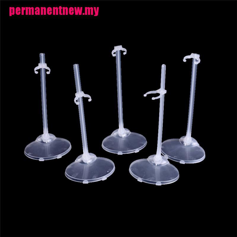 Set 5 Giá Đỡ Trưng Bày Búp Bê Bằng Nhựa Tiện Dụng