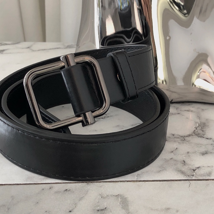 Thắt Lưng Nam Nữ SAZ Màu Nâu Đen Siêu Đẹp - Dây Lưng Nam Nữ Unisex Mặt Kim Loại Dây Vải Hàn Quốc- - Thắt Lưng Dave
