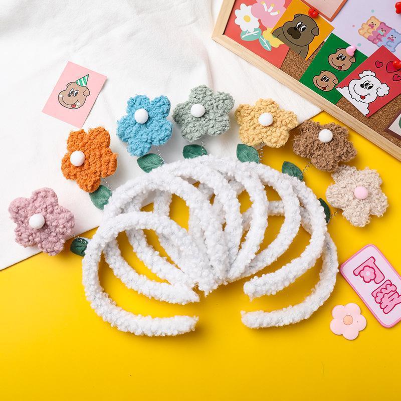 Băng Đô Cài Tóc Đính Hoa Hướng Dương Nhỏ Dễ Thương Vui Nhộn Thời Trang Hàn Quốc