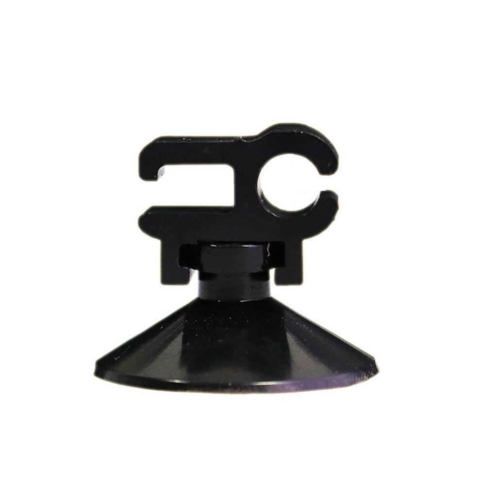 Set 5 Kẹp Ống Bơm Dây Cáp 2 Ngăn Bằng Nhựa ABS Màu Trắng / Đen