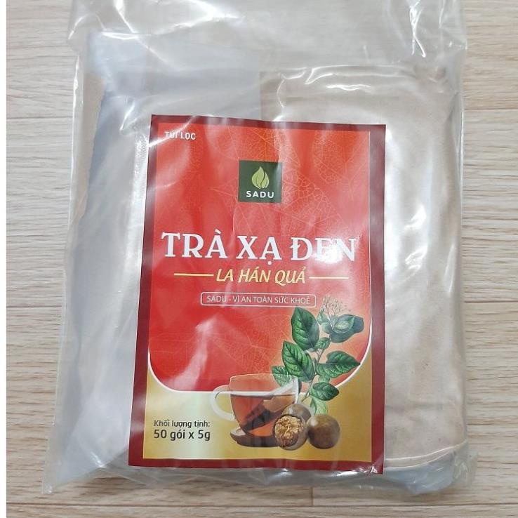 Trà xạ đen – La hán quả Sadu – Hỗ trợ giúp thanh nhiệt, tiêu độc, mát gan (Gói 200 túi lọc)