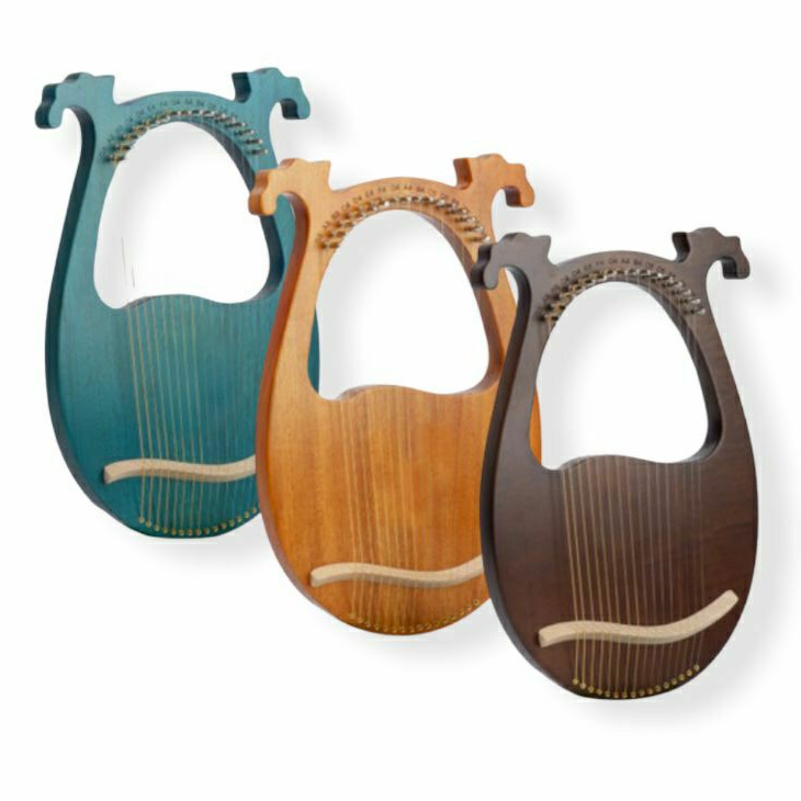 [LYRE 16 DÂY] Đàn Lyre 16 dây lyre harp nguyên khối TN001- Đầy đủ phụ kiện