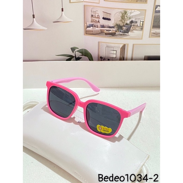 Kính mát mat em bé chống UV400, thiết kế mắt tròn dễ đeo, màu sắc thời trang