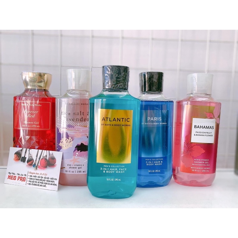 sữa tắm hương thơm Bath&amp;body works 295ml